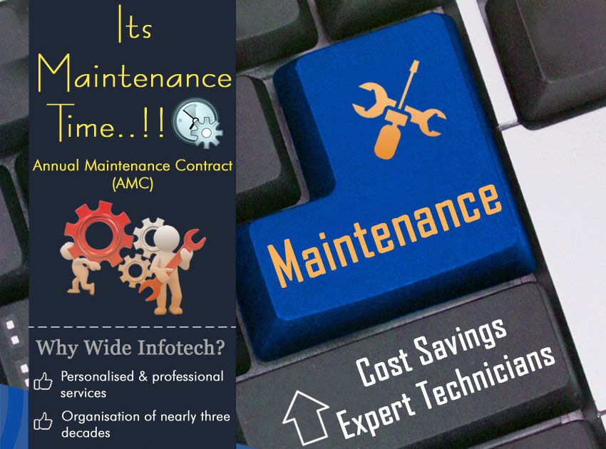 Prompt & professional Infotech maintenance services