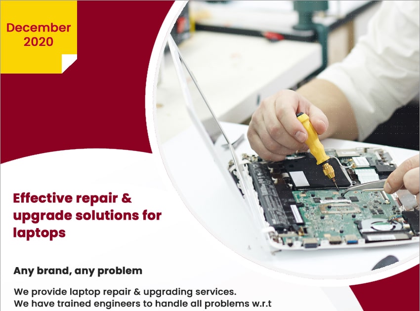 Get your laptop repaired by professionals