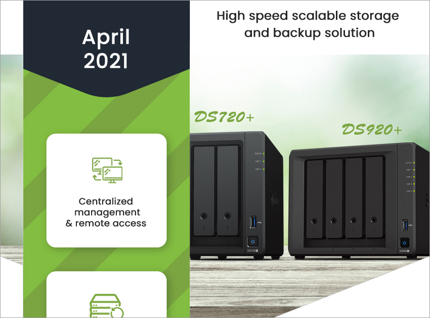 Scalable storage & backup solution