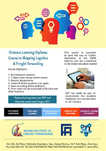 Distance Learning Diploma Course in Shipping Logistics& Freight Forwarding