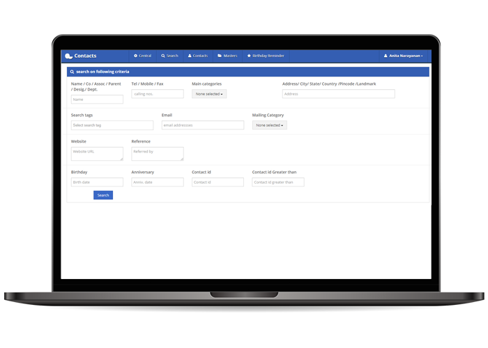 CMS - Search Form